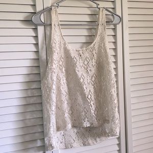 Stretchy Crochet Tank Top